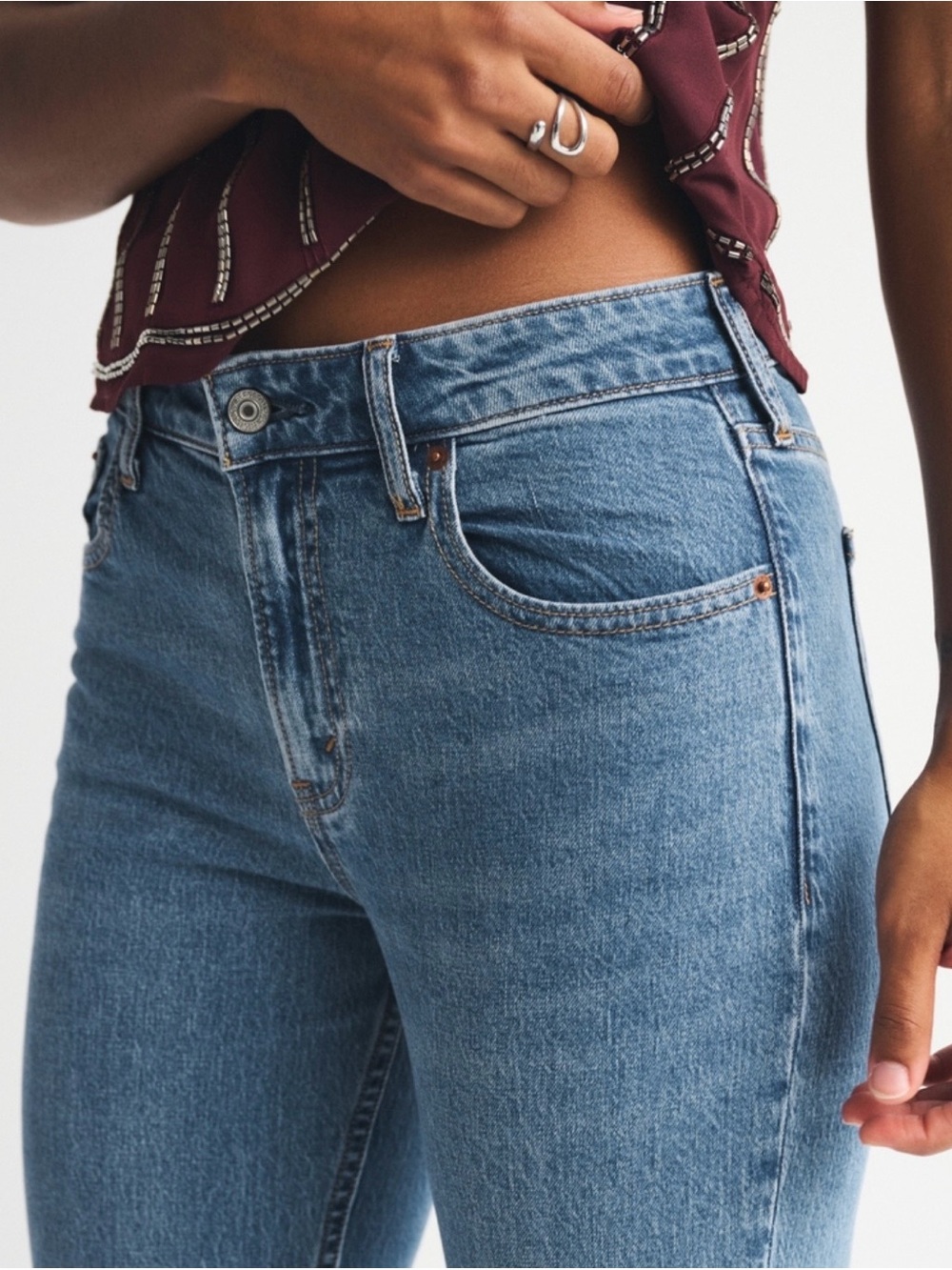 Curve Love Mid Rise Bootcut Jean - Picture 5 of 6